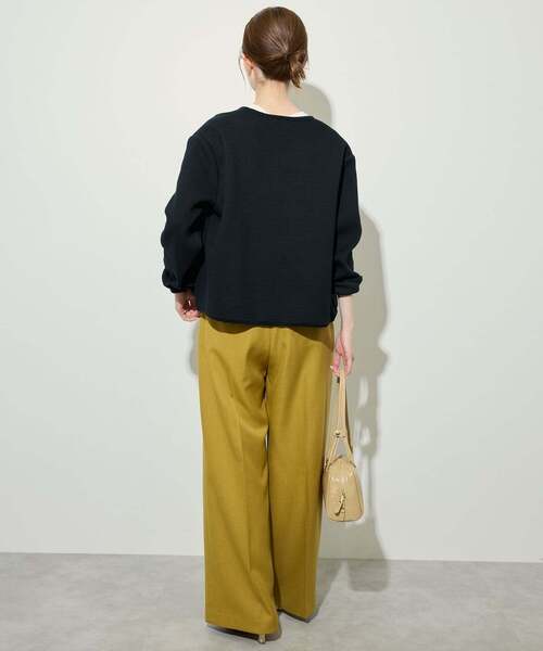 セール】《一部WEB・店舗限定カラーあり》ダブルフェイスニット