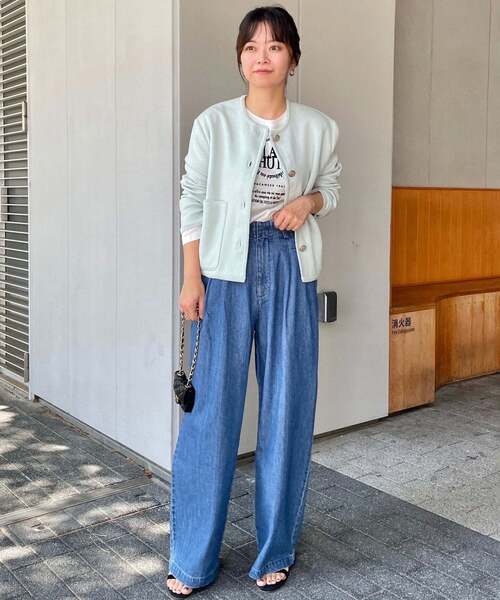 一部WEB・店舗限定カラーあり》ダブルフェイスニットジャケット