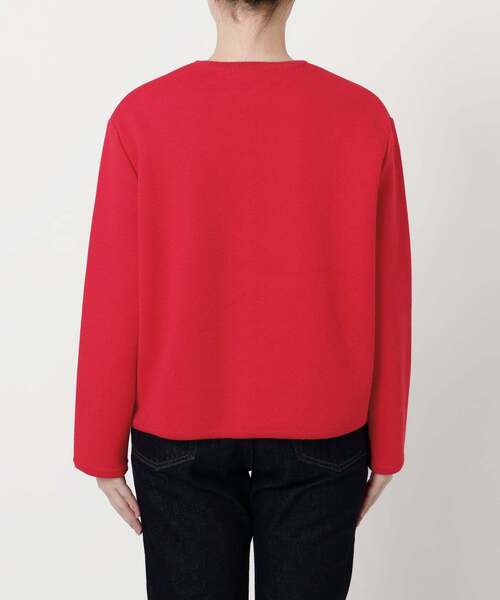 一部WEB・店舗限定カラーあり》ダブルフェイスニットジャケット