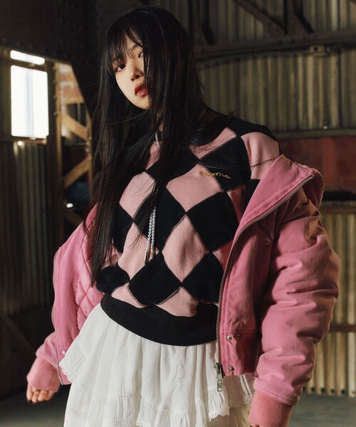 Subciety(サブサエティ)の「Hooded jkt【WOMEN】(その他アウター・レディース・ピンク/ブラック系その他/ブラック・FREE)」の7枚目の写真