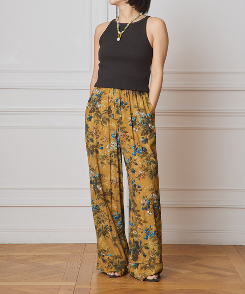 IENA LA BOUCLE（イエナラブークル）の「CAROUSE LAMBRA/ケラウズランブラ ボートキャミソール 251-380（キャミソール・レディース・ブラック/ブラウン/ベージュ・FREE）」の11枚目の写真