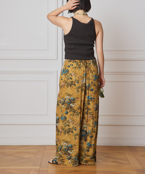 IENA LA BOUCLE（イエナラブークル）の「CAROUSE LAMBRA/ケラウズランブラ ボートキャミソール 251-380（キャミソール・レディース・ブラック/ブラウン/ベージュ・FREE）」の13枚目の写真