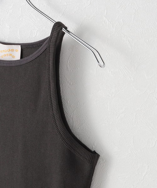 IENA LA BOUCLE（イエナラブークル）の「CAROUSE LAMBRA/ケラウズランブラ ボートキャミソール 251-380（キャミソール・レディース・ブラック/ブラウン/ベージュ・FREE）」の22枚目の写真