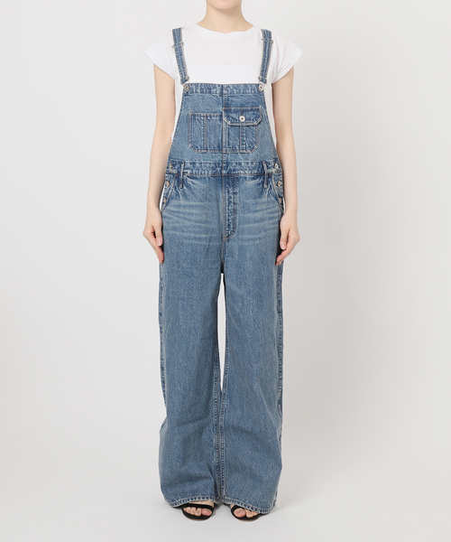 Spick & Span（スピックアンドスパン）の「upper hights/アッパーハイツ THE LEO（サロペット/オーバーオール・レディース・ブルー・MEDIUM）」の9枚目の写真