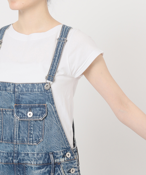 Spick & Span（スピックアンドスパン）の「upper hights/アッパーハイツ THE LEO（サロペット/オーバーオール・レディース・ブルー・MEDIUM）」の13枚目の写真