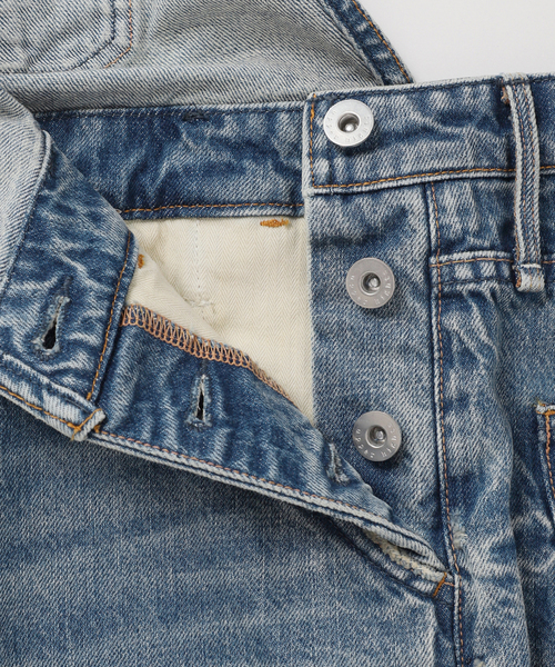 Spick & Span（スピックアンドスパン）の「upper hights/アッパーハイツ THE LEO（サロペット/オーバーオール・レディース・ブルー・MEDIUM）」の19枚目の写真