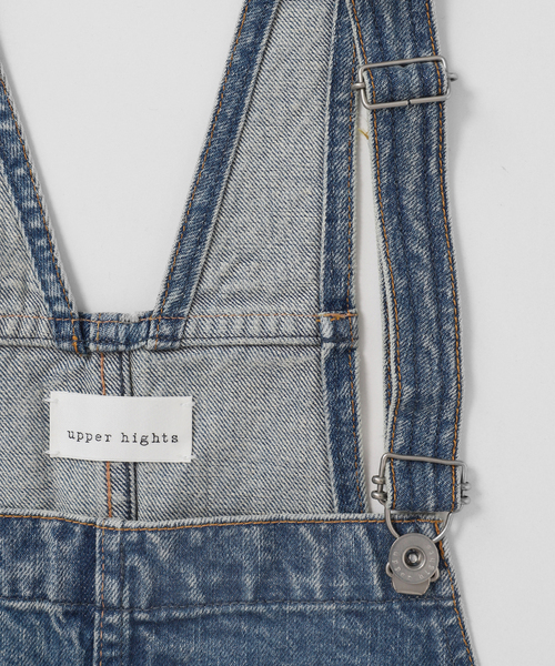 Spick & Span（スピックアンドスパン）の「upper hights/アッパーハイツ THE LEO（サロペット/オーバーオール・レディース・ブルー・MEDIUM）」の22枚目の写真