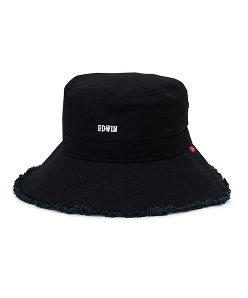 HAT MIKKE(ハットミッケ)の「EDWINフリンジアドベンチャーハット(ハット・レディース・キナリ/ベージュ/ネイビー/ブラック/カーキ/グレー・フリー)」の9枚目の写真
