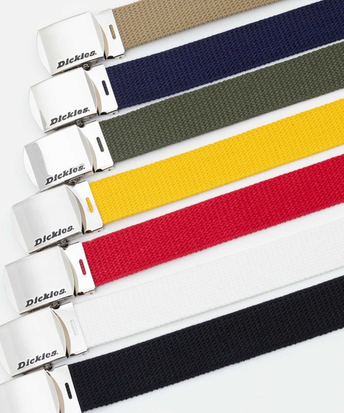 Dickies（ディッキーズ）の「Dickies　GIベルト ガチャベルト 無地（ベルト・メンズ・ブラック/ホワイト/ベージュ/ネイビー/グリーン系/レッド/イエロー・FREE）」の10枚目の写真