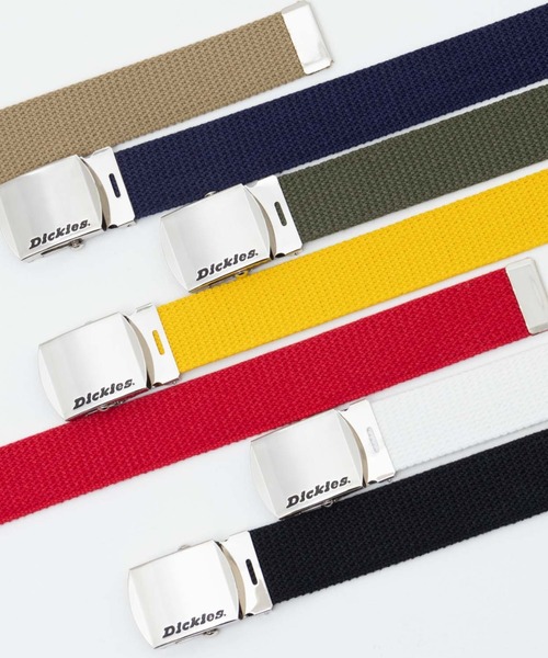 Dickies（ディッキーズ）の「Dickies　GIベルト ガチャベルト 無地（ベルト・メンズ・ブラック/ホワイト/ベージュ/ネイビー/グリーン系/レッド/イエロー・FREE）」の9枚目の写真