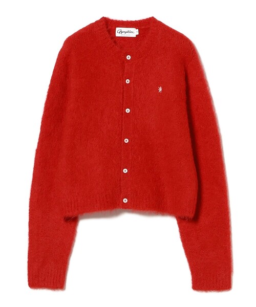 Gymphlex シャギー　モヘアカーディガン(チャコールグレー)定価2万弱 Gymphlex シャギー モヘアカーディガン(チャコールグレー)定価2万弱