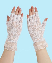 MAISON SELECT(メゾンセレクト)の6D3 レースグローブ フリル 指なし 手袋 ロリータ 推し活(アームカバー)