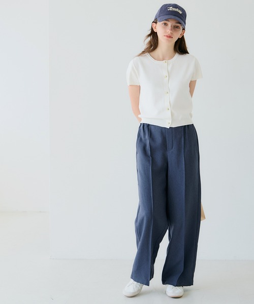 coca（coca）（コカ）の「金ボタンニットトップス（ニット/セーター・レディース・グレー/ブラック/アイボリー/その他1・S/L/M）」の6枚目の写真