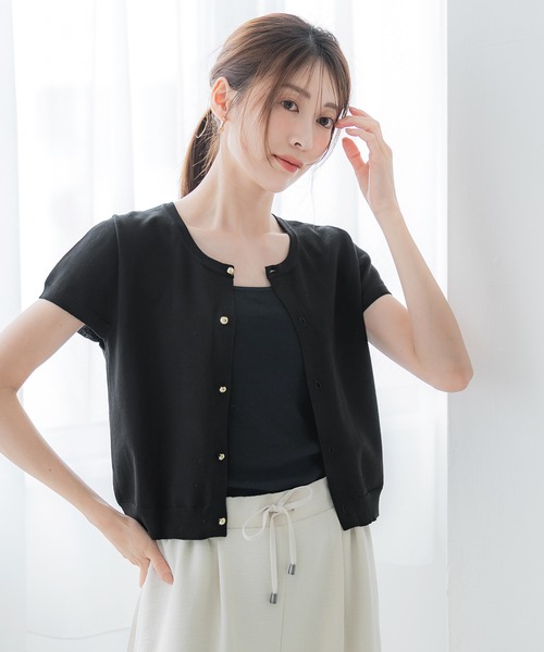 トップス Mintkom モヘアタッチ透かしミドルニット(M OFF WHITE): トップス｜PMbox