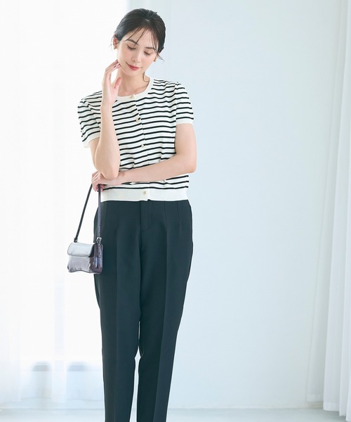 金ボタンニットトップス（ニット/セーター）｜coca（coca