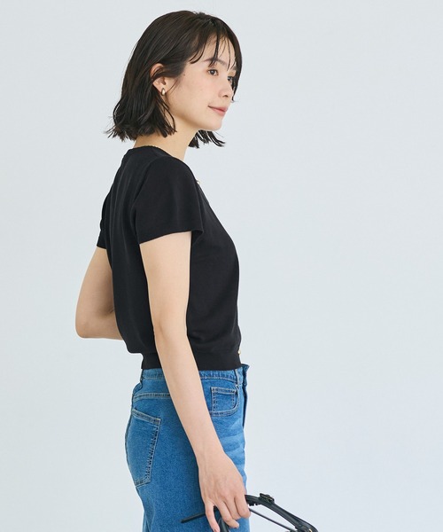 coca(coca)(コカ)の「\再入荷/金ボタンニットトップス(ニット/セーター・レディース・グレー/ブラック/アイボリー/その他1/カーキ・S/L/M)」の13枚目の写真