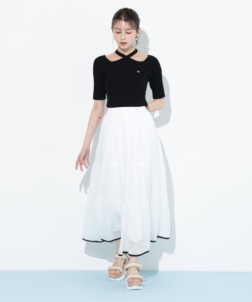 JILL by JILL STUART(ジルバイジルスチュアート)の「◇ホルターネックニットトップス(ニット/セーター・レディース・ブラック/ブルー/レッド・FREE)」の13枚目の写真