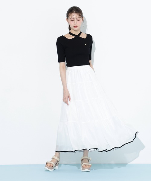 JILL by JILL STUART(ジルバイジルスチュアート)の「◇ホルターネックニットトップス(ニット/セーター・レディース・ブラック/ブルー/レッド・FREE)」の15枚目の写真