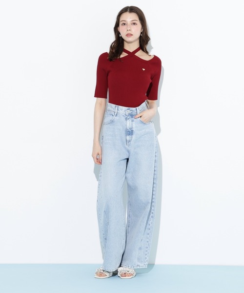 セール】◇ホルターネックニットトップス（ニット/セーター