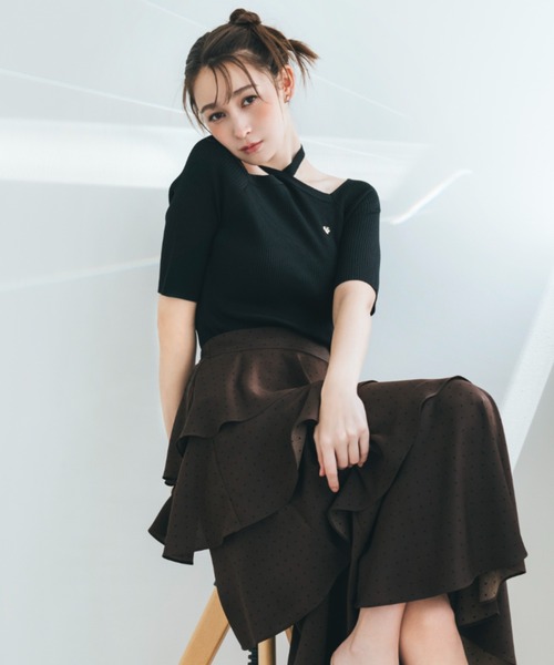 セール】◇ホルターネックニットトップス（ニット/セーター