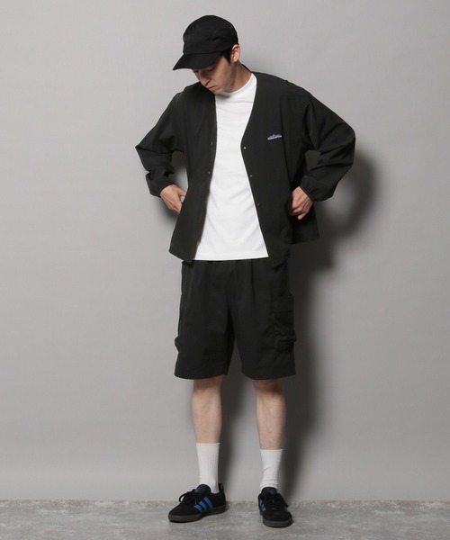BAYFLOW（ベイフロー）の「【BUDDIES Dept.】メッシュポケットカーゴショーツ[UVケア・吸水速乾・耐塩素・4WAYストレッチ]（その他パンツ・メンズ・ブラック/ブラウン・LARGE/MEDIUM）」の3枚目の写真