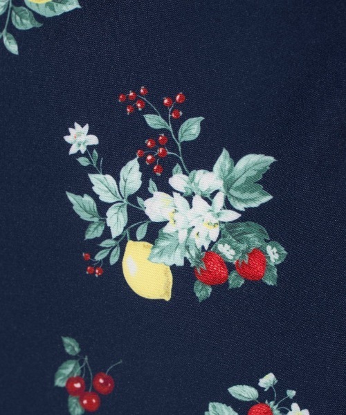 WILLSELECTION（ウィルセレクション）の「フルーツプリントキャミワンピース（ワンピース・レディース・オフホワイト/ネイビー・FREE）」の7枚目の写真