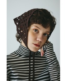 HeRIN.CYE（ヘリンドットサイ）の「Knit kerchief　　ニットカチーフ（ストール/ショール）」