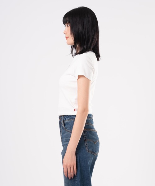 Levi's(リーバイス)の「Levi's/リーバイス GR ESSENTIAL スポーティーTシャツ(Tシャツ/カットソー・レディース・ネイビー・XS/S/M)」の12枚目の写真