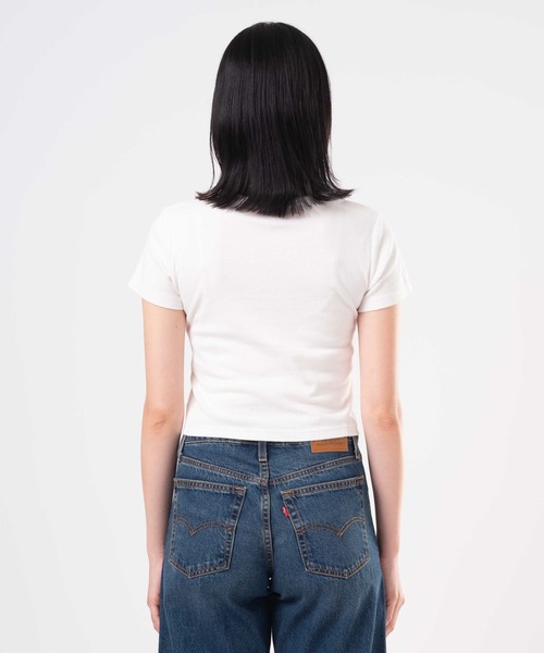 Levi's(リーバイス)の「Levi's/リーバイス GR ESSENTIAL スポーティーTシャツ(Tシャツ/カットソー・レディース・ネイビー・XS/S/M)」の13枚目の写真