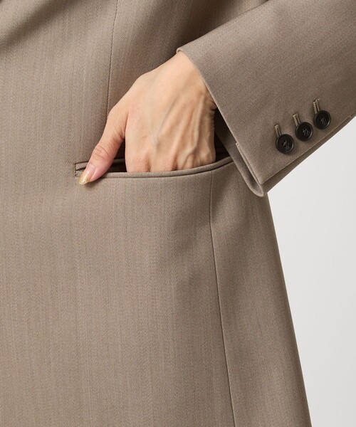 ツイル テーラード 2ボタン ジャケット（テーラードジャケット
