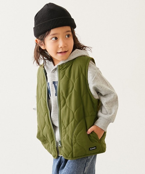 セール】洗える 中綿 インナーキルトベスト（ダウンベスト）｜devirock