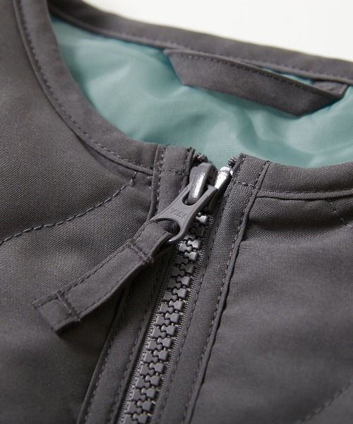 devirock（デビロック）の「洗える 中綿 インナーキルトベスト（ダウンベスト・キッズ・チャコール/ブラック/カーキ・100cm/110cm/120cm/130cm/140cm/150cm/160cm）」の10枚目の写真