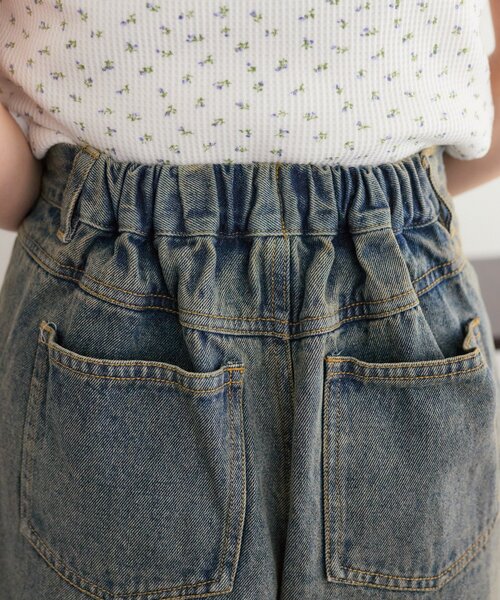 w closet（ダブルクローゼット）の「【25AW】デニムスカパン（スカート・レディース・ブルー/ブラック・MEDIUM/SMALL）」の19枚目の写真