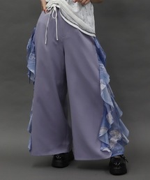 axes femme POETIQUE（アクシーズファムポエティック）の「揺蕩う海月ラッフルワイドＰＴ（その他パンツ）」