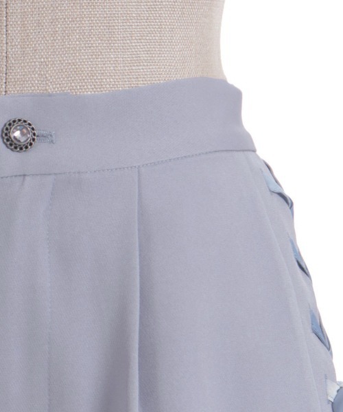 axes femme POETIQUE(アクシーズファムポエティック)の「揺蕩う海月ラッフルワイドパンツ(その他パンツ・レディース・グレー/ブラック/ネイビー・MEDIUM)」の6枚目の写真