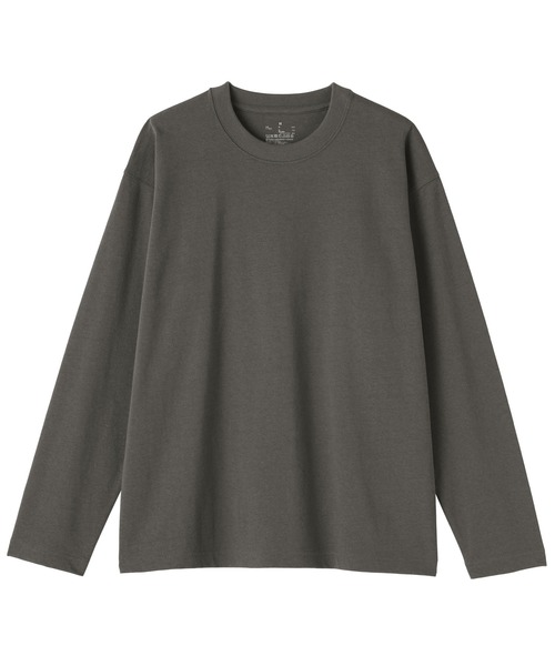 無印良品(ムジルシリョウヒン)の「婦人 引き揃え天竺編みクルーネック長袖Tシャツ(Tシャツ/カットソー・レディース・ホワイト/ブラック/ライトピンク/チャコールグレー/ダークグリーン・S/M/L/XL)」の14枚目の写真
