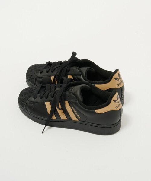 Omekashi（オメカシ）の「adidas/アディダス  SUPERSTAR II W（スニーカー・レディース・ブラック・25.5cm/23.5cm/24.5cm）」の9枚目の写真