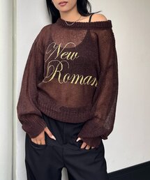 WHO'S WHO gallery | シアーロゴニット(Tシャツ/カットソー)