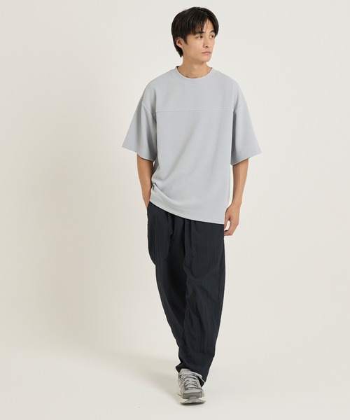 coca(coca)(コカ)の「エンボスフットボールTシャツ(Tシャツ/カットソー・メンズ・ライトグレー/ブラック・XL/M/L)」の5枚目の写真