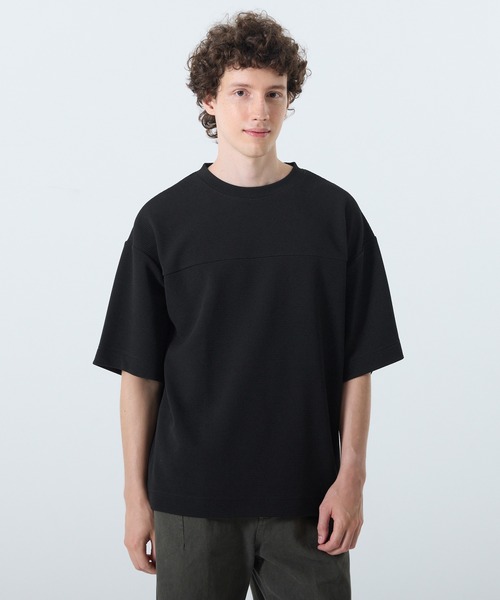 coca(coca)(コカ)の「エンボスフットボールTシャツ(Tシャツ/カットソー・メンズ・ライトグレー/ブラック・XL/M/L)」の14枚目の写真