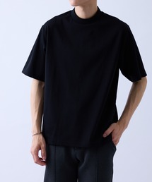リブデザイン冷感ジャケットインナーTシャツ/接触冷感
