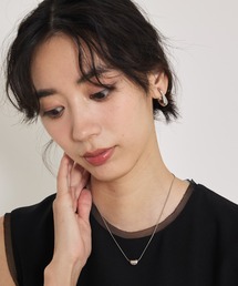 qualite | ステンレスビーンチャームネックレス(ネックレス)