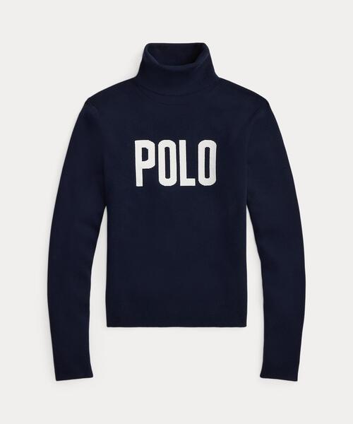 ロゴ タートルネック セーター（ニット/セーター）｜POLO RALPH