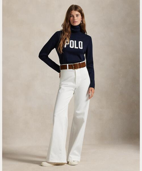 ロゴ タートルネック セーター（ニット/セーター）｜POLO RALPH