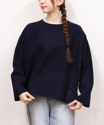 ORCIVAL/オーシバル　ウールジャージープルオーバー　WOOL JERSSEY PULLOVER　OR-D0128 KKW