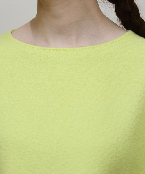 ORCIVAL（オーシバル）の「ORCIVAL/オーシバル　ウールジャージープルオーバー　WOOL JERSSEY PULLOVER　OR-D0128 KKW（ニット/セーター・レディース・ダークネイビー/アイボリー/イエロー・1）」の17枚目の写真