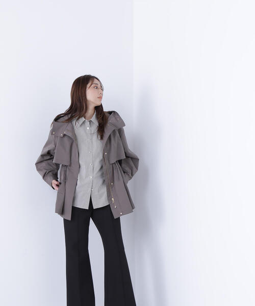 新品未使用！NATURAL BEAUTY BASICフーディードロストブルゾン フーディードロストブルゾン | NATURAL BEAUTY BASIC