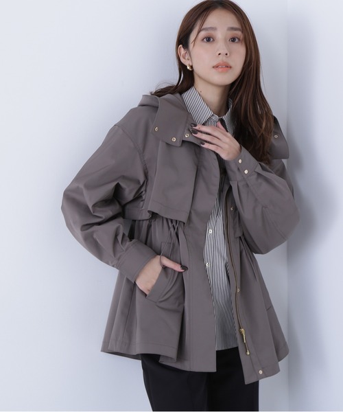 新品未使用！NATURAL BEAUTY BASICフーディードロストブルゾン フーディードロストブルゾン | NATURAL BEAUTY BASIC