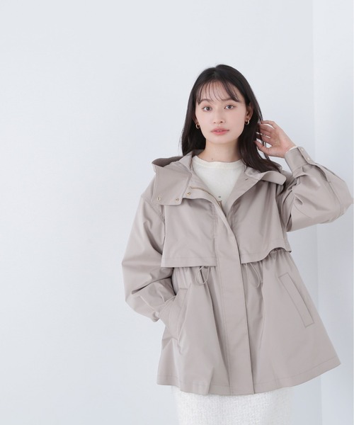 NATURAL BEAUTY BASIC(ナチュラルビューティーベーシック)の「◇フーディードロストブルゾン(マウンテンパーカー・レディース・ブラウン/ベージュ/ブラック・SMALL/MEDIUM)」の22枚目の写真