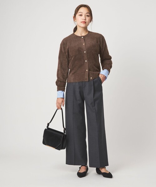 フラッフ フェザーヤーン ニット カーディガン（カーディガン/ボレロ